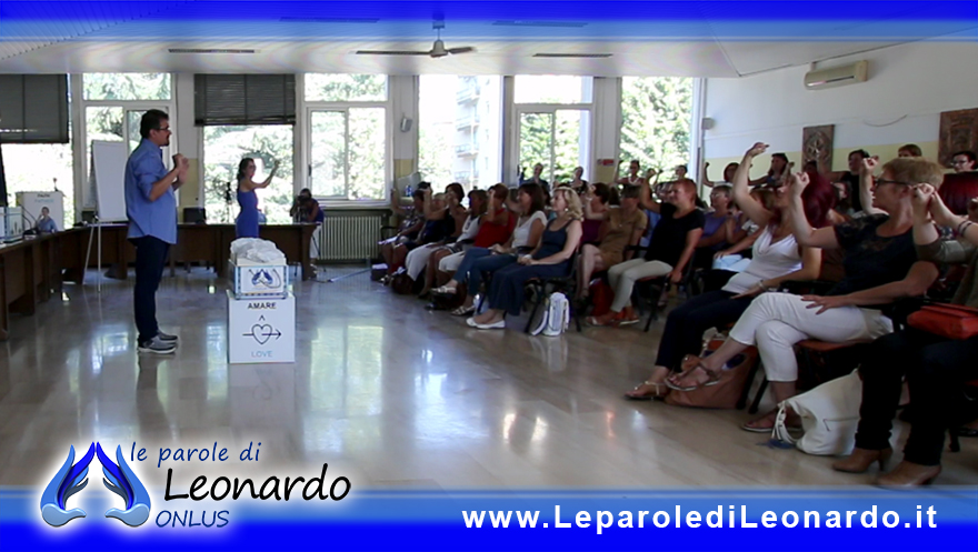 Gruppo “Le Parole di Leonardo ONLUS” a Handimatica 2014